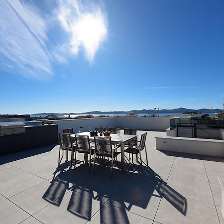 Fux Penthouse Whirlpool Meerblick Zadar Exterior photo